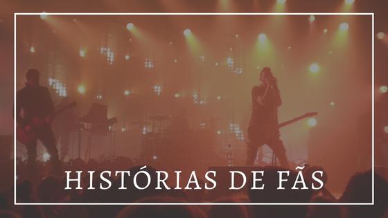 fanfic: histórias de fãs. Foto de um show musical.